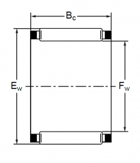 Подшипник Серия K и KT (подшипники без колец) Подшипник K 13x16x14 (KT) по выгодным ценам Кропоткин