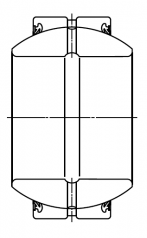 Подшипник Тяжелая серия GEH закрытого типа Подшипник GEH 90 ES 2RS по выгодным ценам Кропоткин